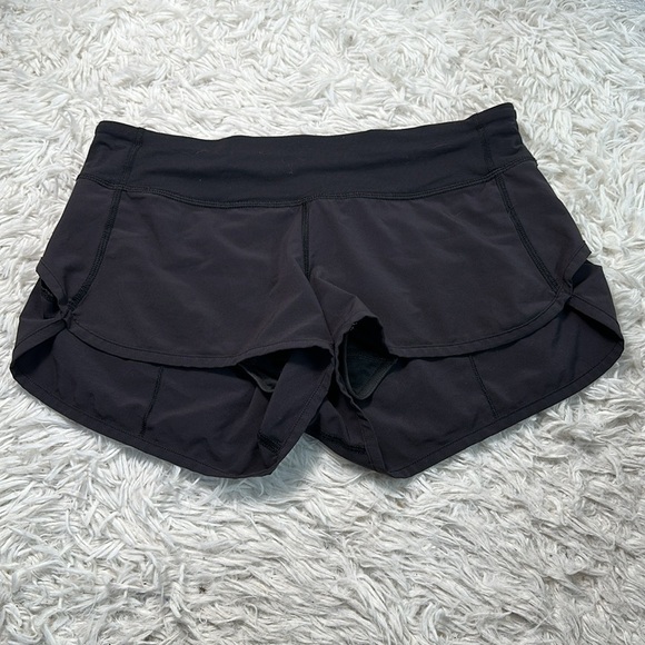 Lululemon Speed Short *4-way Stretch 2.5" Black - Picture 1 of 8